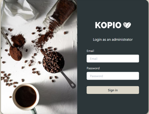 KOPIO - Oline Grocery Web App
