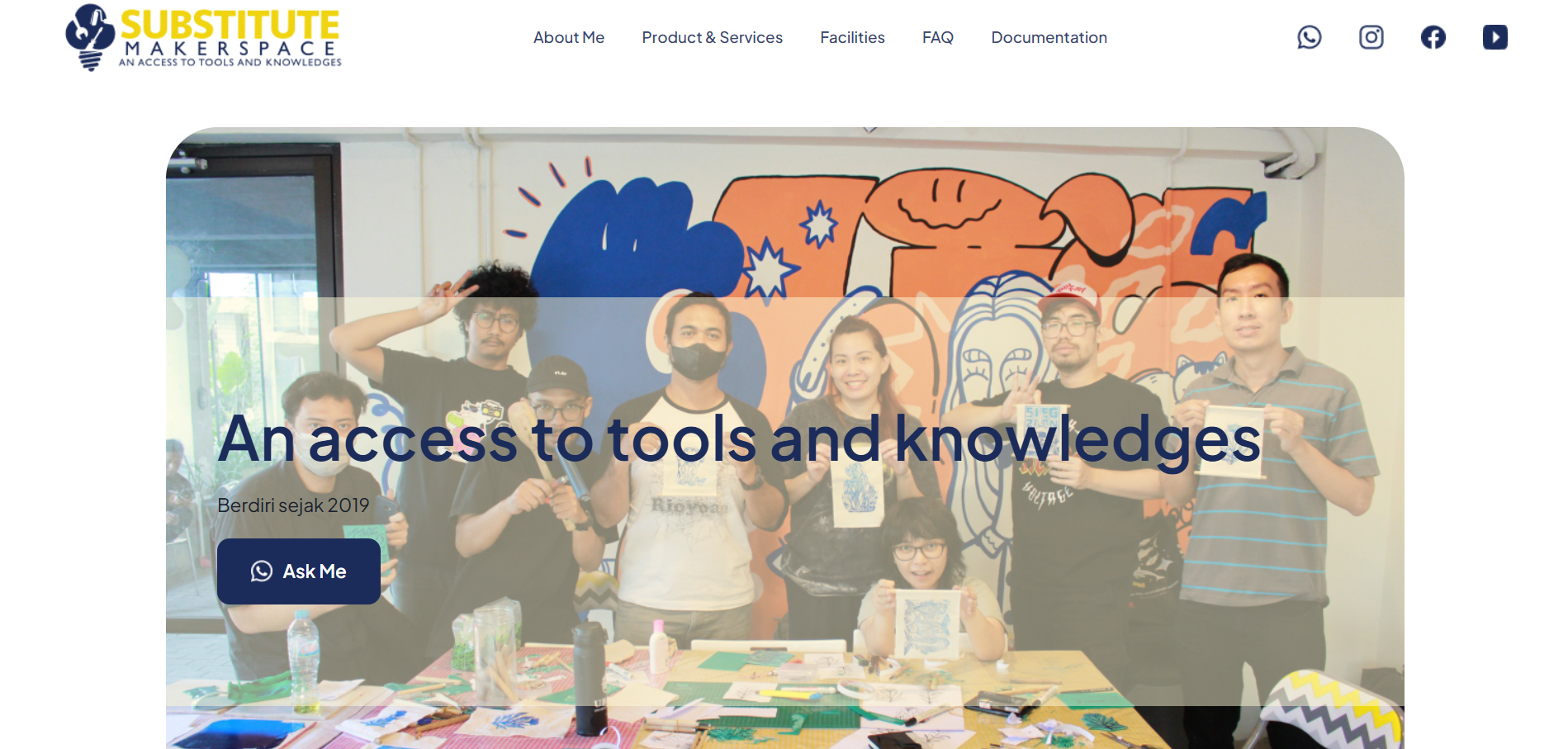 Substitute Makerspace - UMKM Website